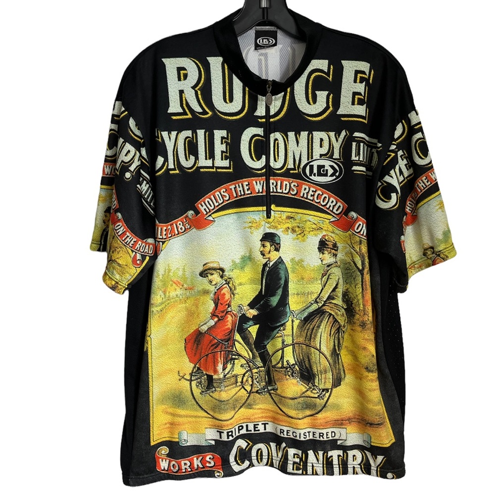 VINTAGE RUDGE CYCLING SHIRT BY LOUIS GARNEAU